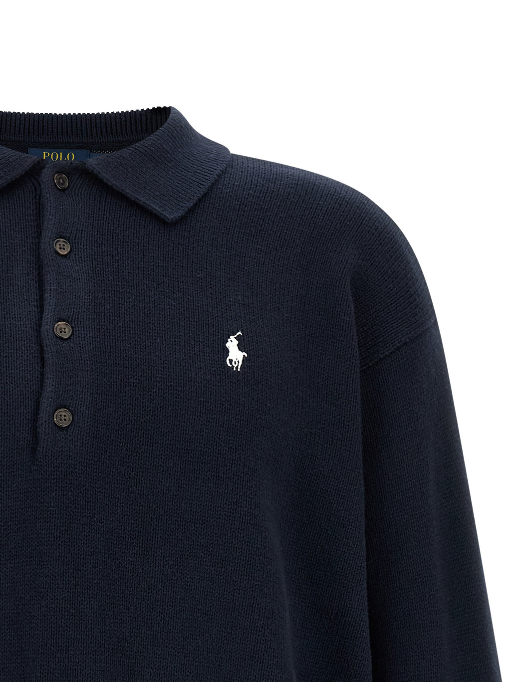 Polo Ralph Lauren Blue Cotton Cardigan