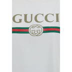Gucci White Cotton T-Shirt