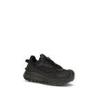 Moncler Black Calf Leather Bos Taurus Athletic Sneakers