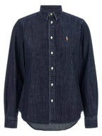 Polo Ralph Lauren Blue Cotton Blouse