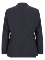 Hugo Boss Blue Polyester Two-Piece Suit