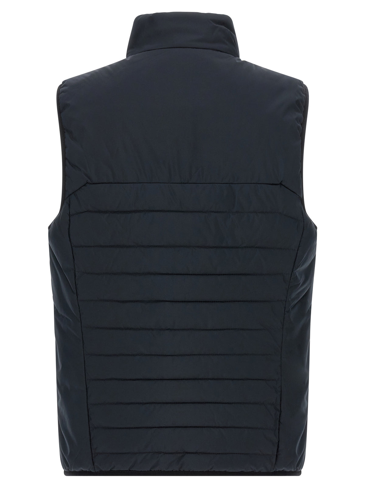 Hugo Boss Blue Polyester Sleeveless Jacket