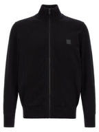 Hugo Boss Black Cotton Cardigan