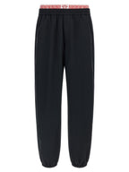 Versace Black Polyamide Joggers (Workout Pants)