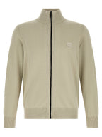 Hugo Boss Beige Cotton Cardigan