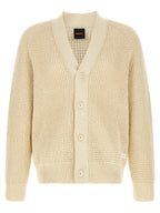 Hugo Boss Beige Cotton Cardigan
