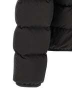 Moncler Black Polyester Full-Length Jacket