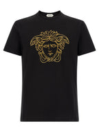 Versace Black Cotton T-Shirt