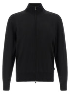 Hugo Boss Black Virgin Wool Cardigan
