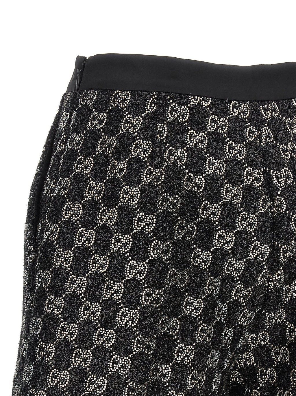 Gucci Black Viscose Bermuda Shorts