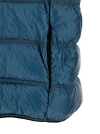 Moncler Blue Polyamide Full-Length Jacket