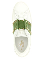 Valentino Garavani Bicolor Calfskin Low Top Sneakers