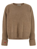 Tory Burch Beige Wool Cardigan