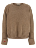 Tory Burch Beige Wool Cardigan