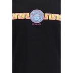Versace Black Cotton T-Shirt