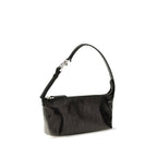 Fendi Black Calf Leather Bos Taurus Clutch Bag