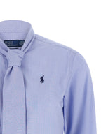 Polo Ralph Lauren Blue Cotton Blouse