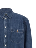 Polo Ralph Lauren Blue Cotton Blouse