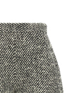 Versace Bicolor Virgin Wool Bermuda Shorts