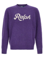 Polo Ralph Lauren Purple Wool Cardigan