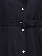 Prada Blue Virgin Wool Sleeveless Jacket