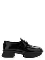 Prada Black Calfskin Slip-On Loafers
