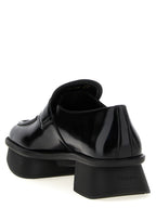 Prada Black Calfskin Slip-On Loafers