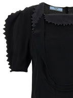 Prada Black Viscose Tank Tops