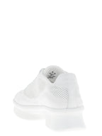 Prada White Polyester Athletic Sneakers