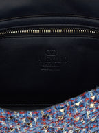 Valentino Garavani Blue Polyester Crossbody Bag