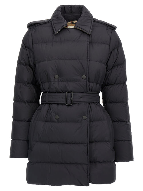 Burberry Black Polyamide Coat