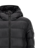 Moncler Black Polyamide Full-Length Jacket