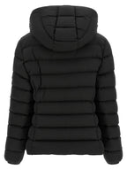 Moncler Black Polyester Full-Length Jacket