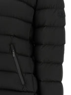 Moncler Black Polyester Full-Length Jacket