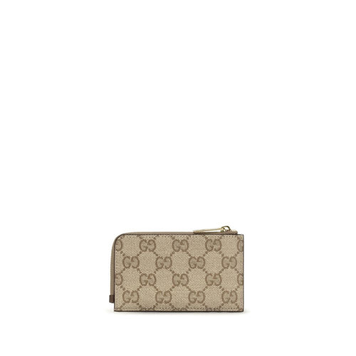 Gucci Beige Cotton Wallet