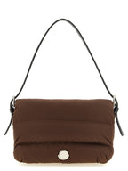 Moncler Brown Polyamide Shoulder Bag