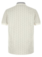 Lacoste White Polyester Polo Shirt