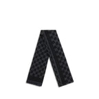 Gucci Black Wool Oves Aries Foulard
