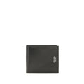Prada Black Calf Leather Bos Taurus Wallet
