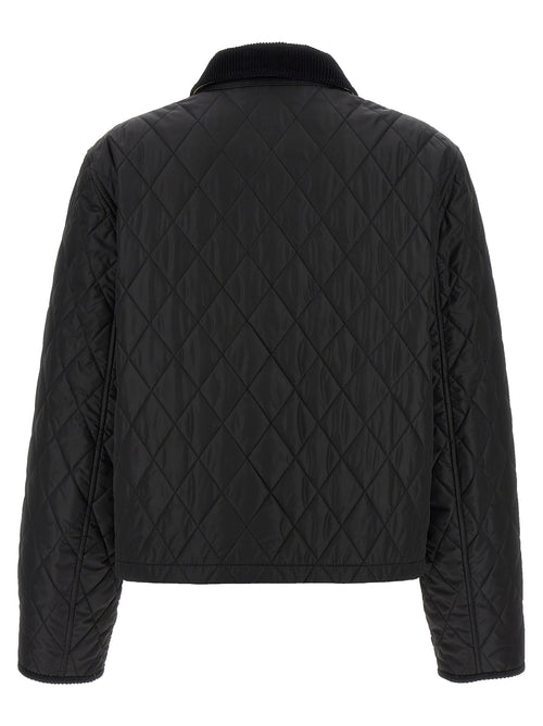 Burberry Black Polyamide Full-Length Jacket