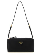Prada Black Viscose Shoulder Bag