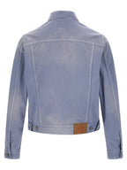Prada Blue Cotton Denim Jacket