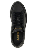 Burberry Black Leather Chunky Sneakers