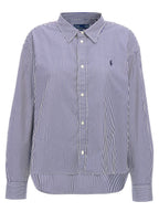 Polo Ralph Lauren Blue Cotton Blouse