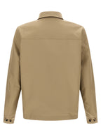 Burberry Beige Wool Shell Jacket