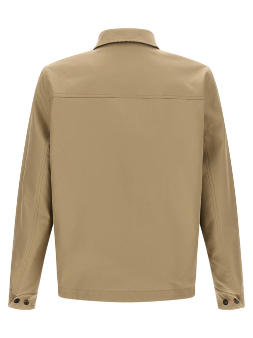 Burberry Beige Wool Shell Jacket