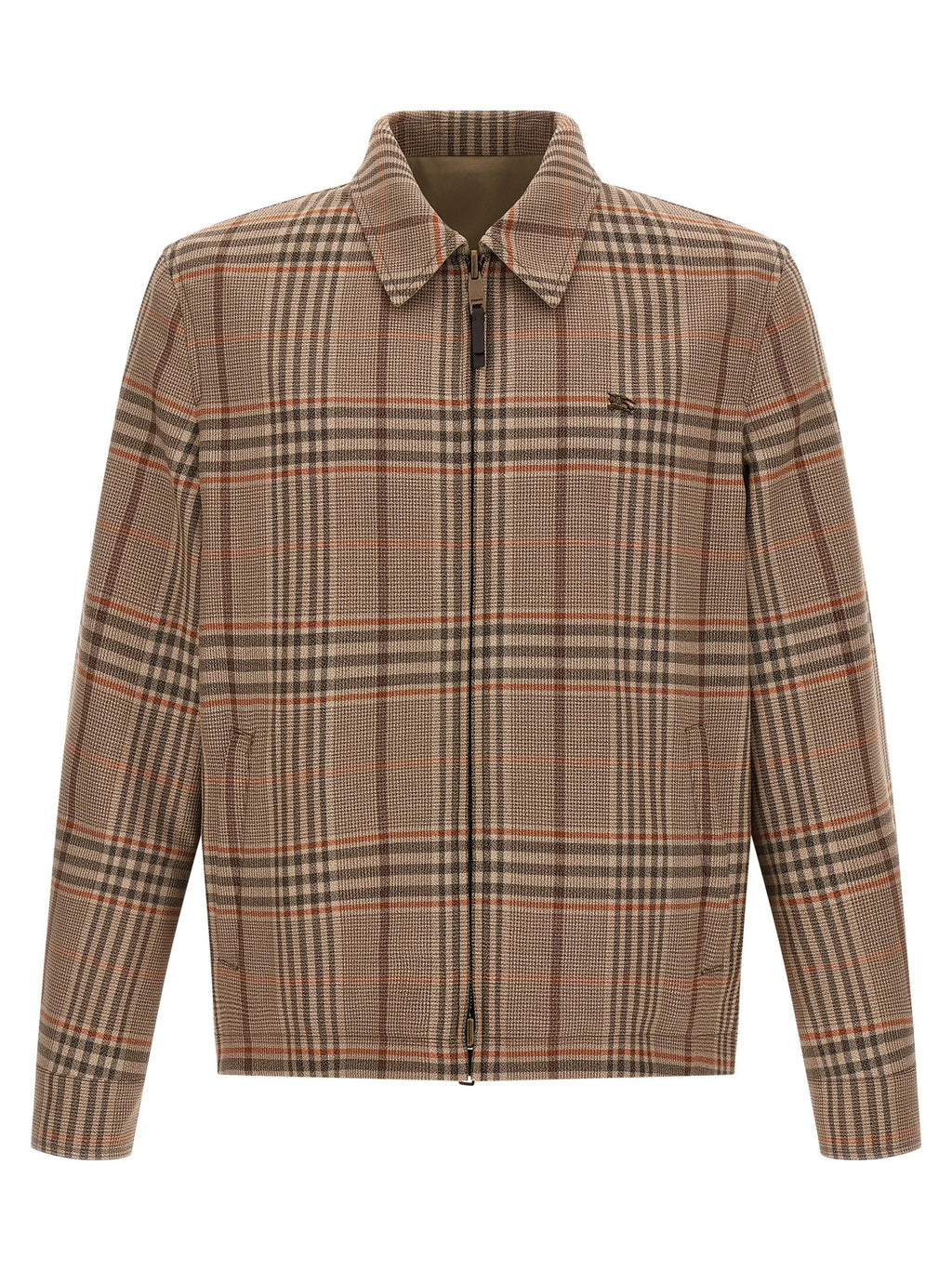 Burberry Beige Wool Shell Jacket