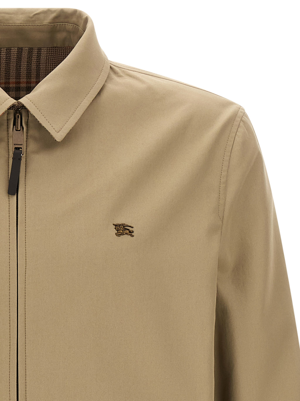 Burberry Beige Wool Shell Jacket