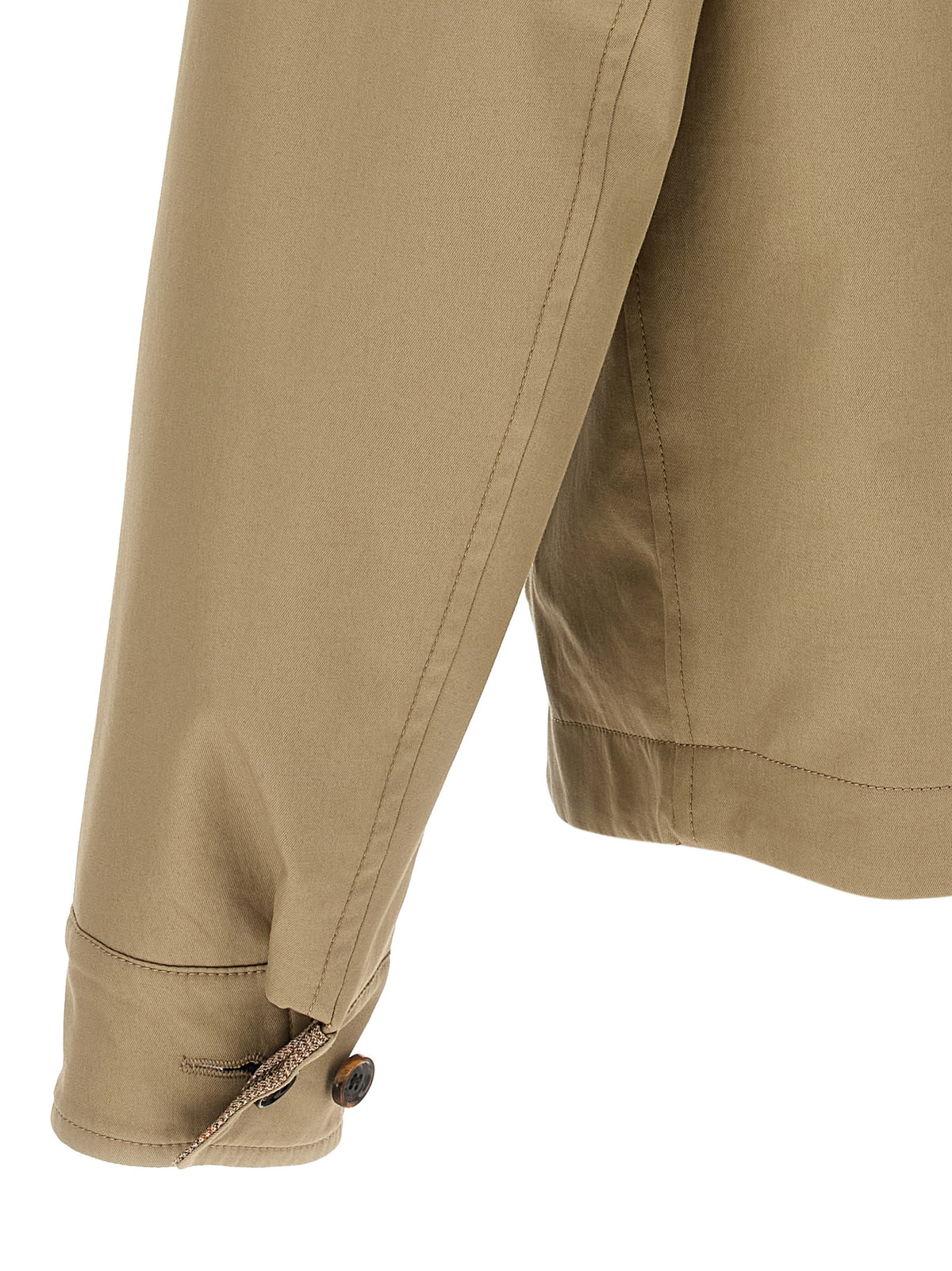 Burberry Beige Wool Shell Jacket