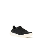 Moncler Black Polyamide Athletic Sneakers